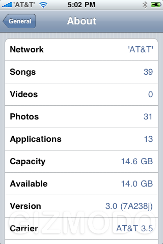 Illustration for article titled iPhone 3.0 Beta OS Impressions And Walkthrough Gallery